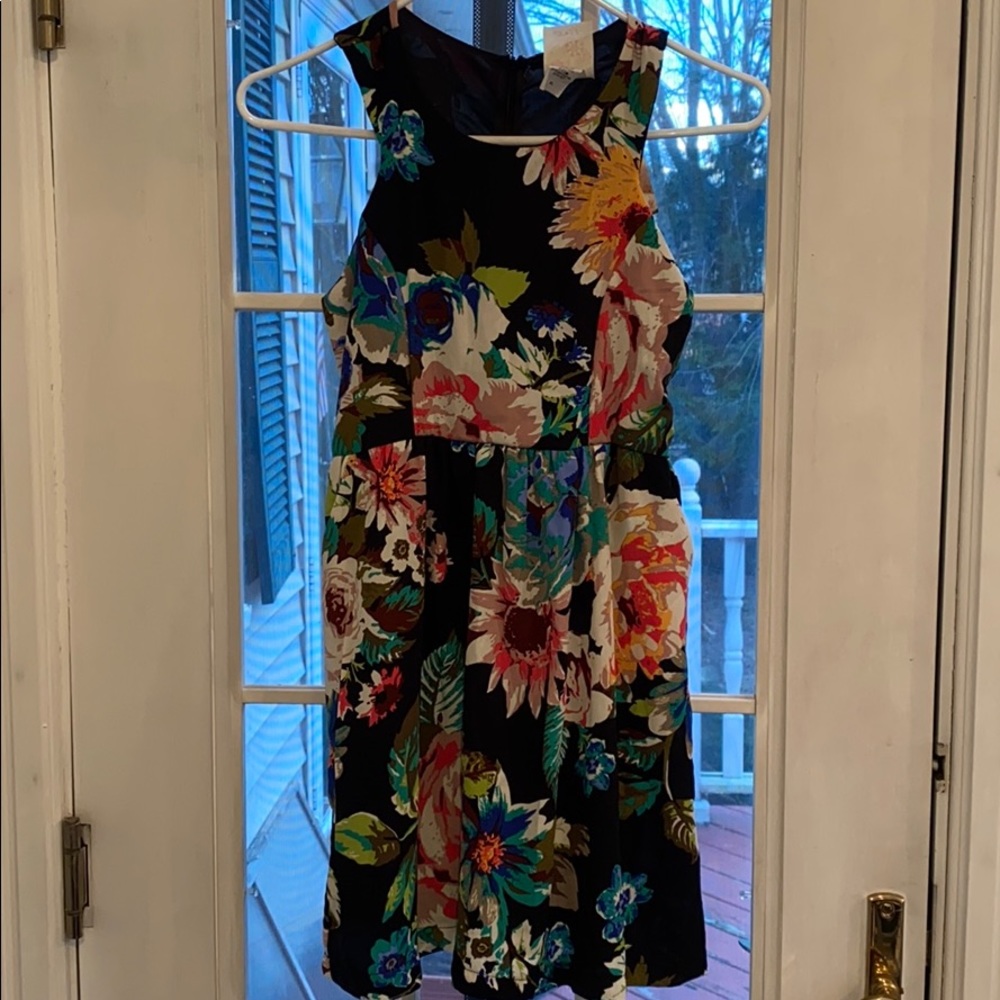 Kiddo by Katie floral sundress with pockets